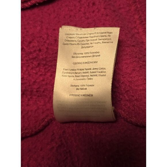 Columbia Sweater‎ Women's Purple Fleece Full Zip Mock Neck Jacket Size XL - Picture 9 of 10